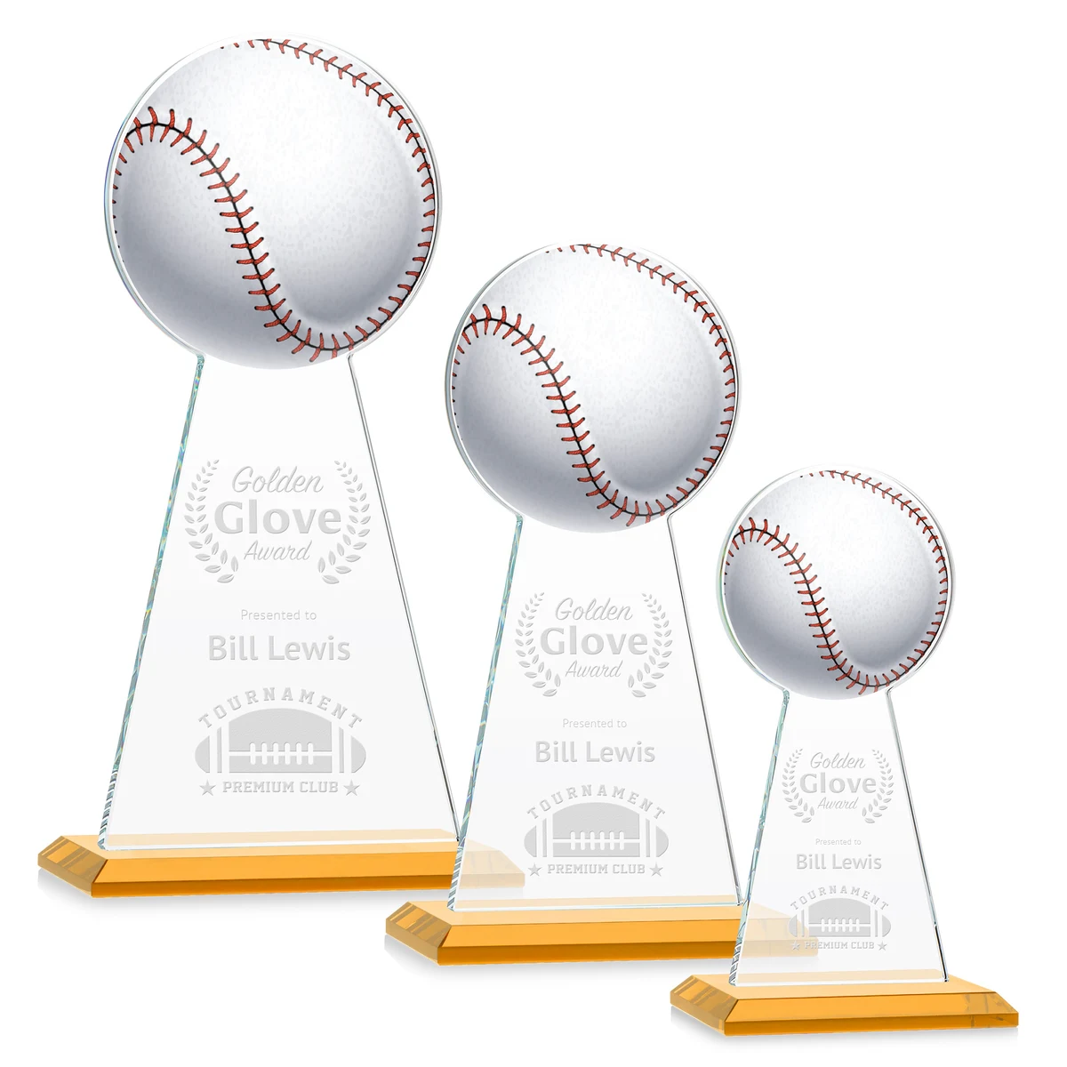 Edenwood Baseball Award - Amber 1
