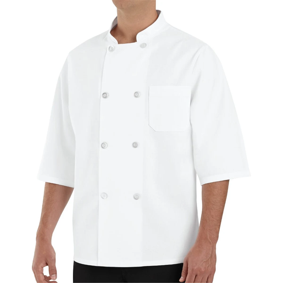 Half Sleeve Chef Coat - 0404 1