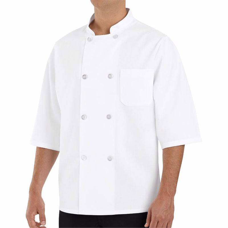 Half Sleeve Chef Coat - 0404