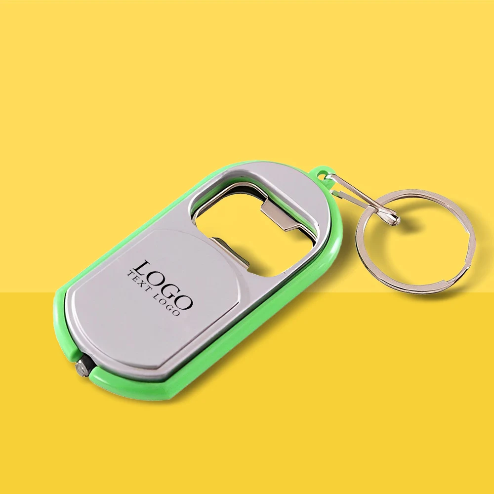 3-in-1 Custom LED Bottle Opener Keychain 1