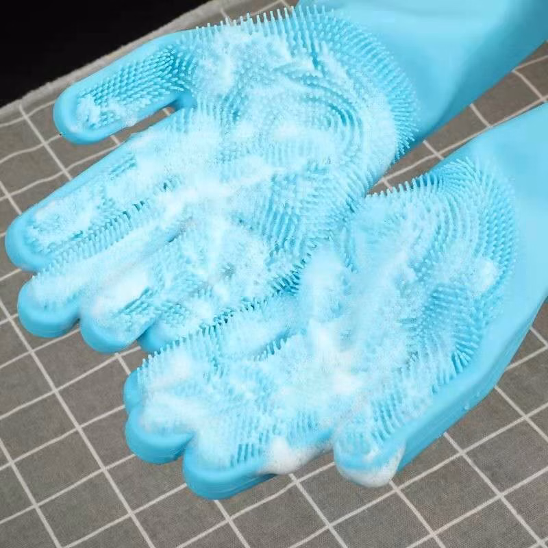Reusable Silicone Dishwashing Gloves