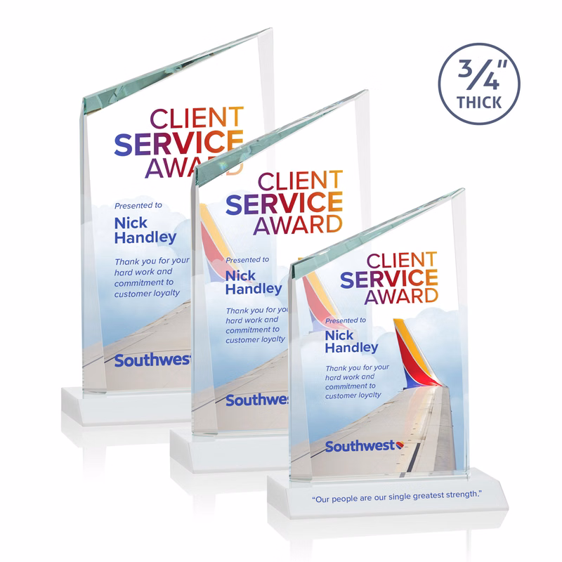 Scarsdale VividPrint™ Award - White