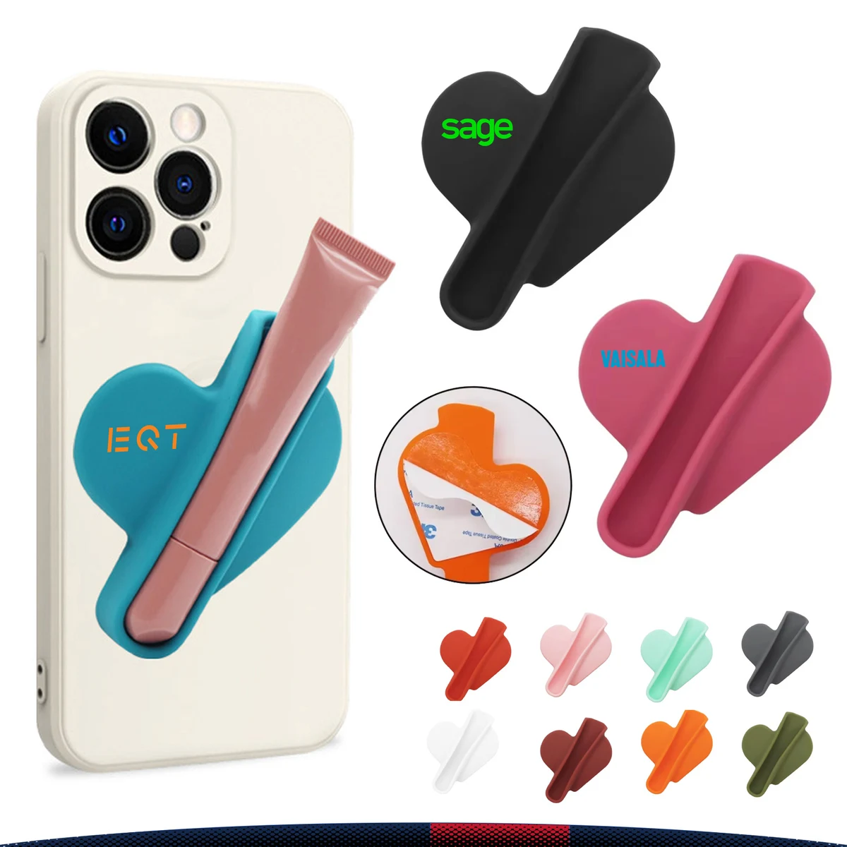 Iverra Silicone Lipstick Phone Holder 1