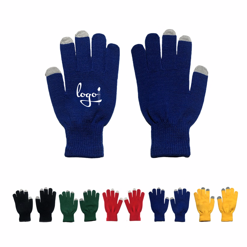 Winter Knitted Touchscreen Gloves