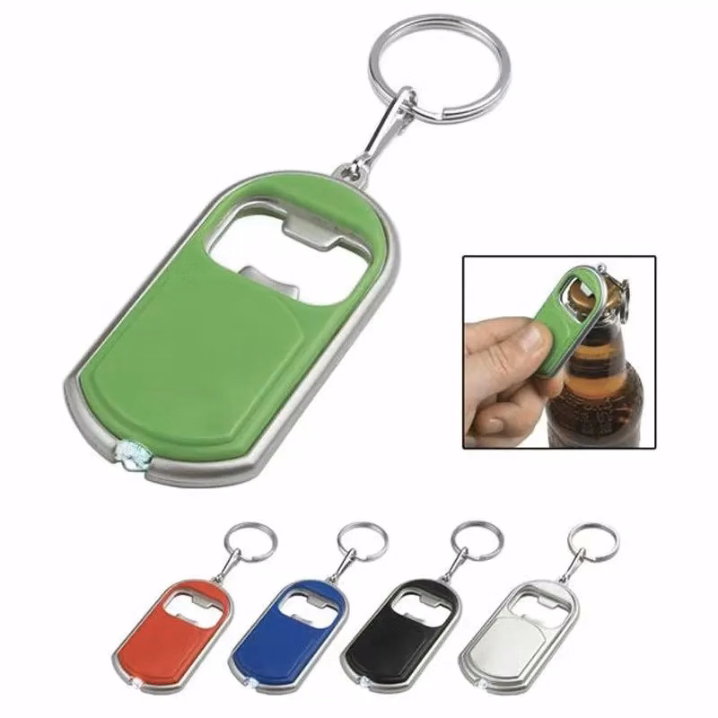 LED Key Chain with Bottle Openers