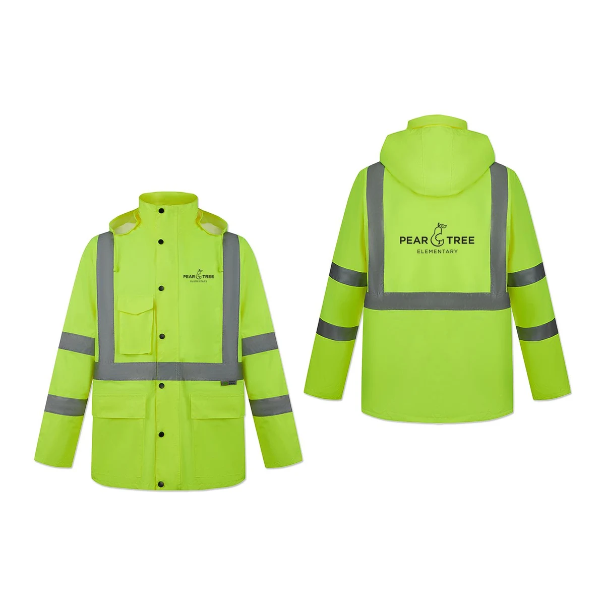 Class 3 Water Resistant Rain Safety Jacket 1
