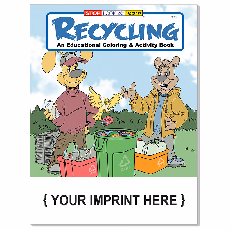 COLORING BOOK - Recycling Coloring & Activity Book