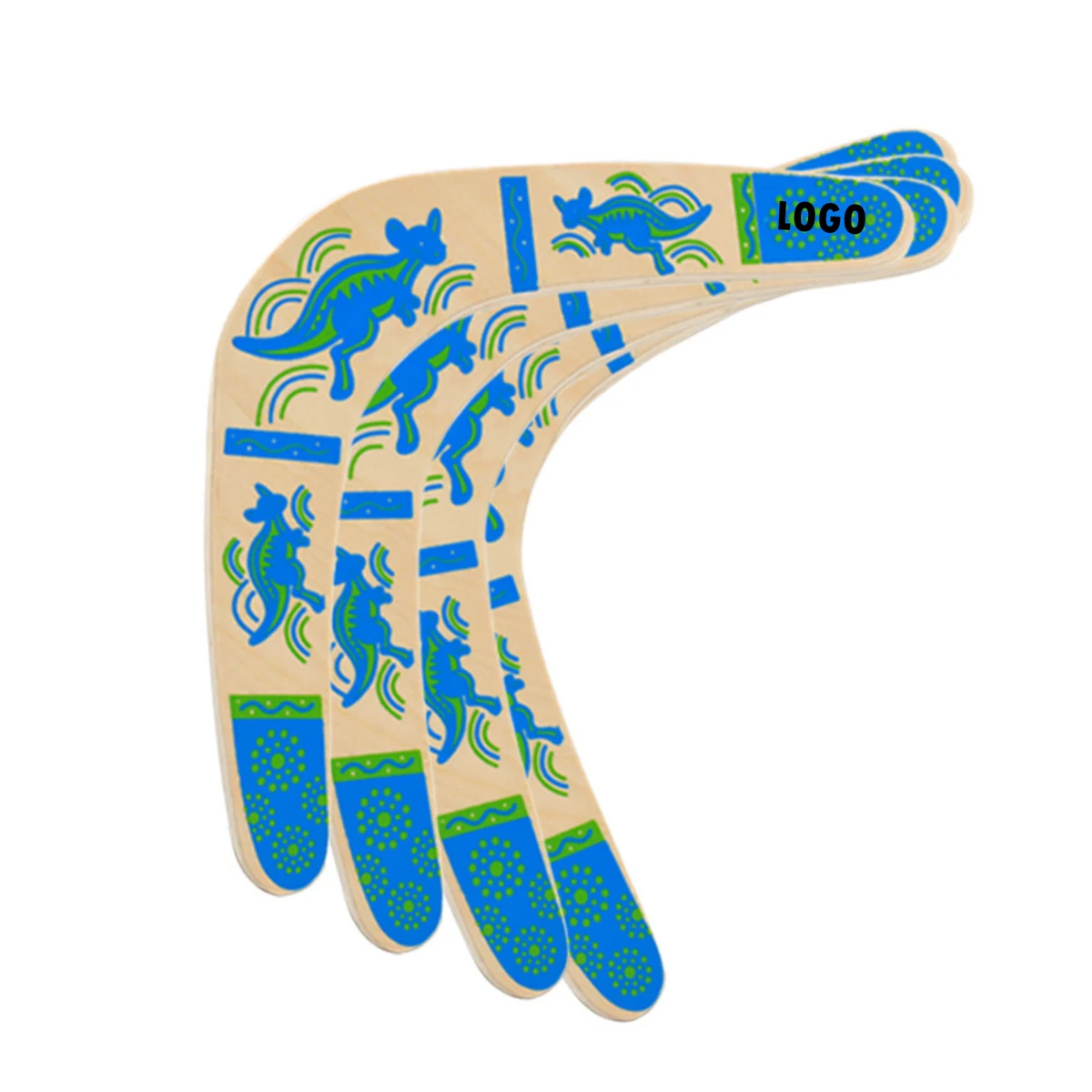 Wooden Returning Boomerang Kangaroo 1