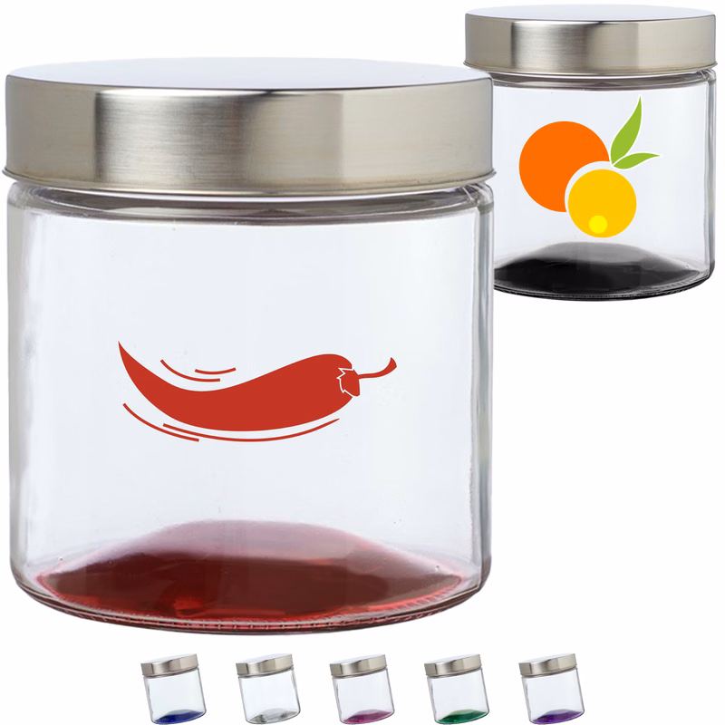 27 oz. Glass Candy Jars w/ Lid