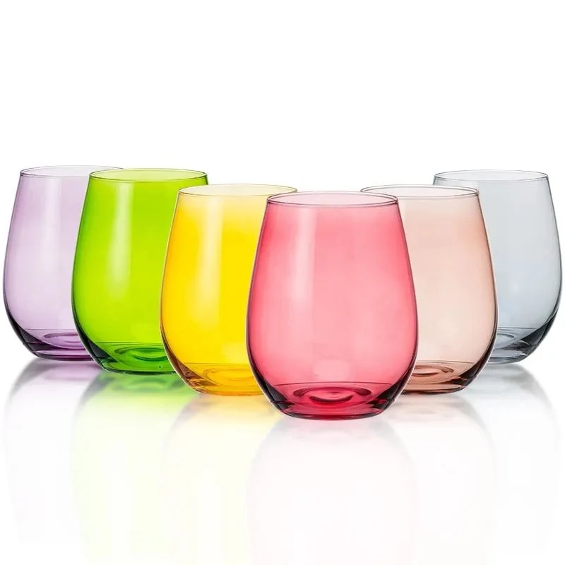 Multiple Colors Wine Glasses 1