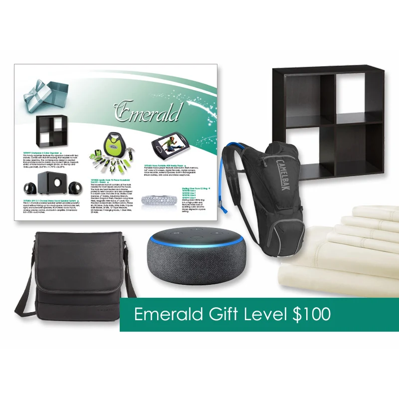 $100 Gift of Choice (Emerald Level) GoGreen eNumber 1