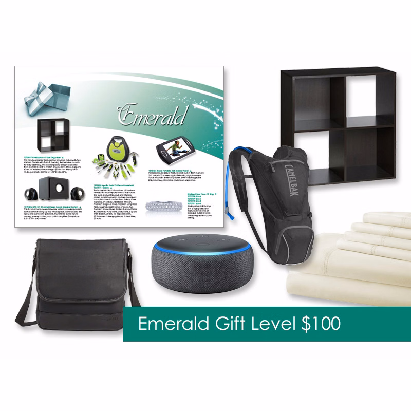 $100 Gift of Choice (Emerald Level) Gift Booklet