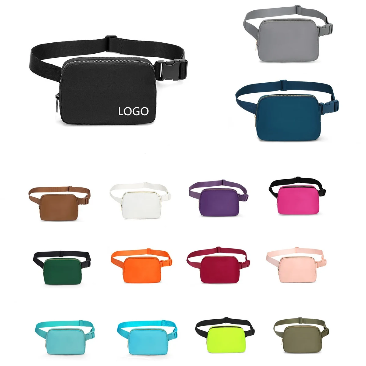 Waterproof Nylon Crossbody Bag 1