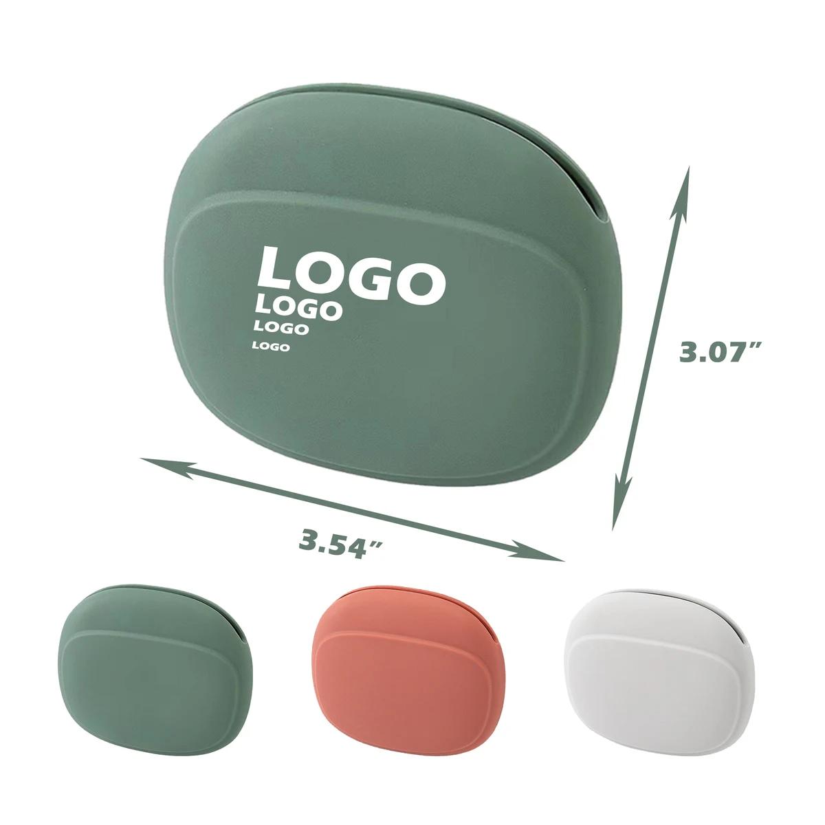 MOQ100 Silicone Earphone Storage Case 1