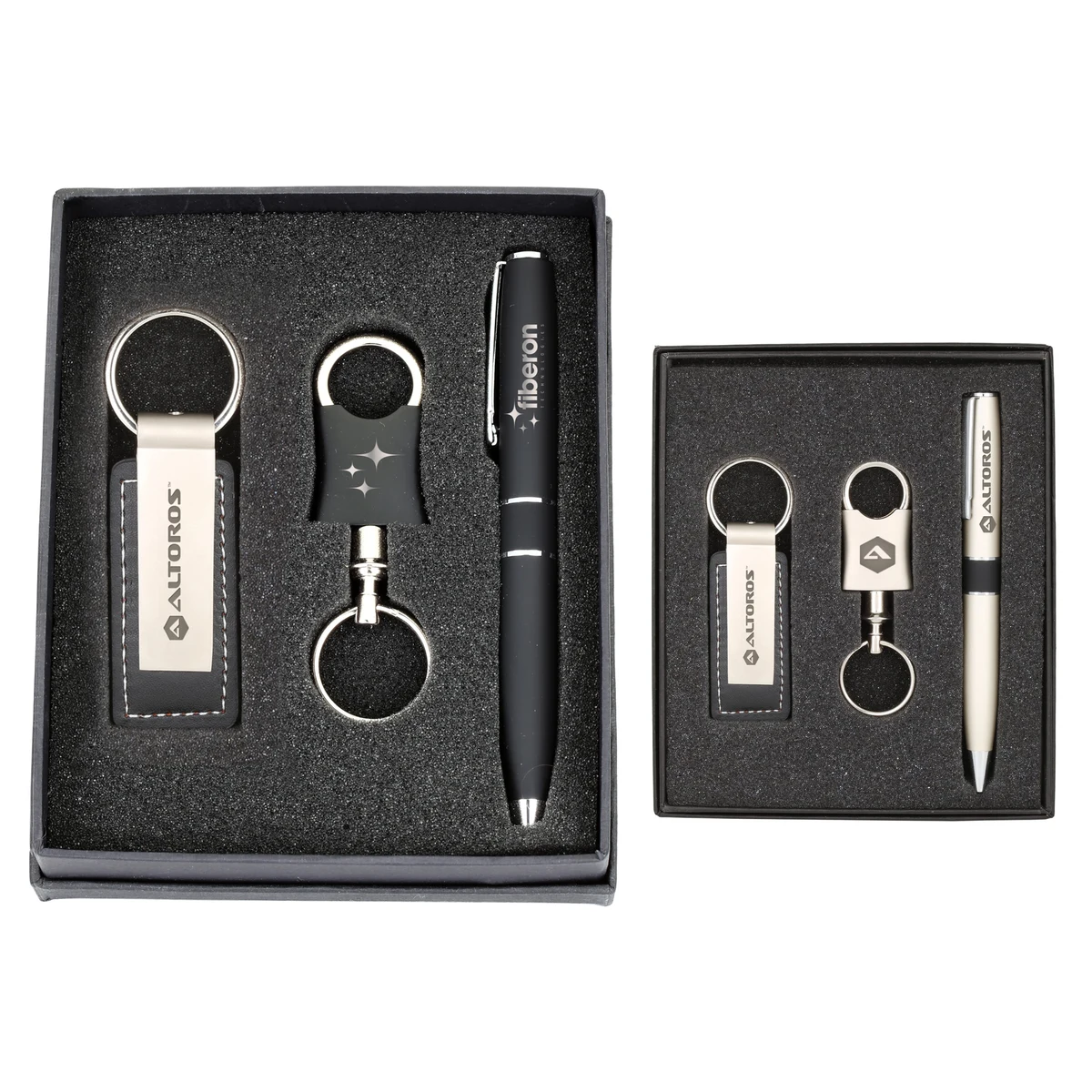 Metal Keychain & Pen Set 1