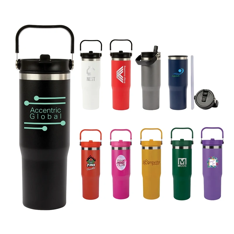Ebson 30 oz. Steel/PP Liner Water Bottle, custom water bottle with logo imprint 1