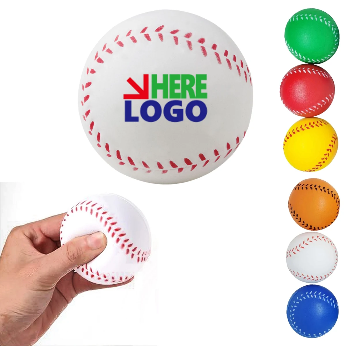 Elastic Baseball Stress Ball 1
