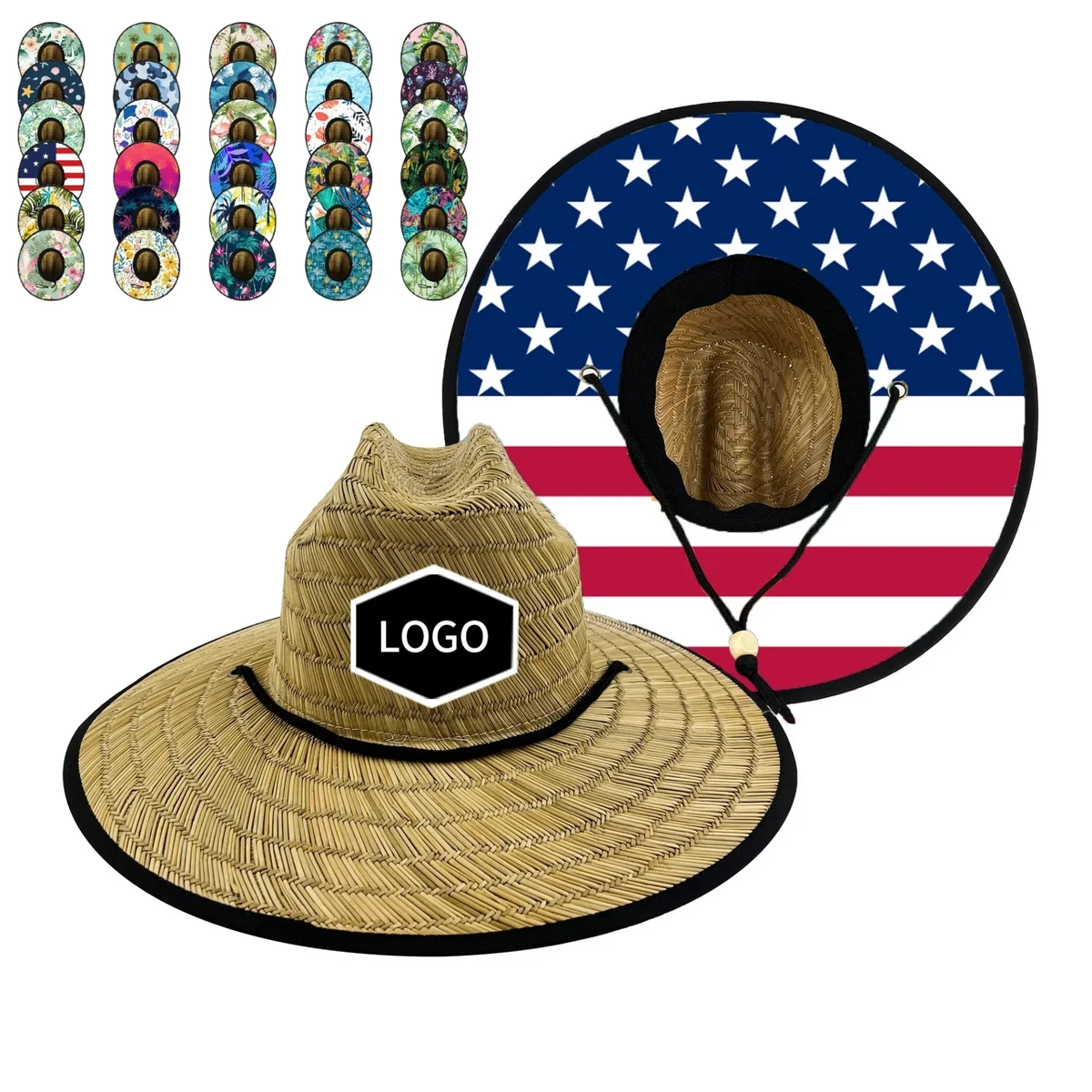 Coastal Style Handwoven Sun Hat 1