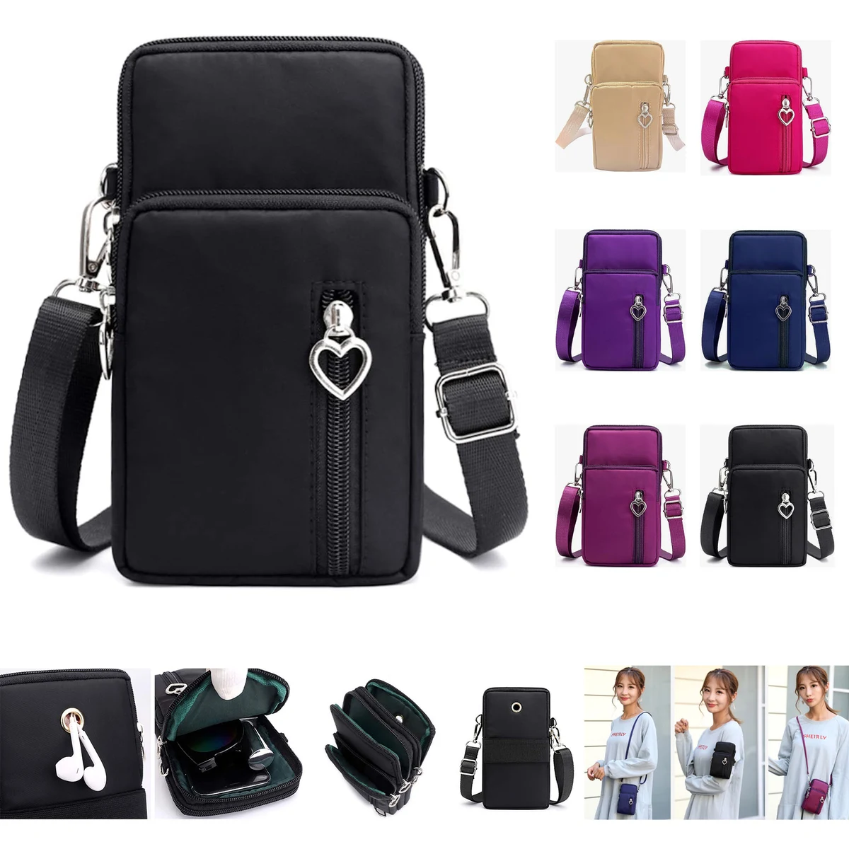 Small Crossbody Wallet Phone Bag 1