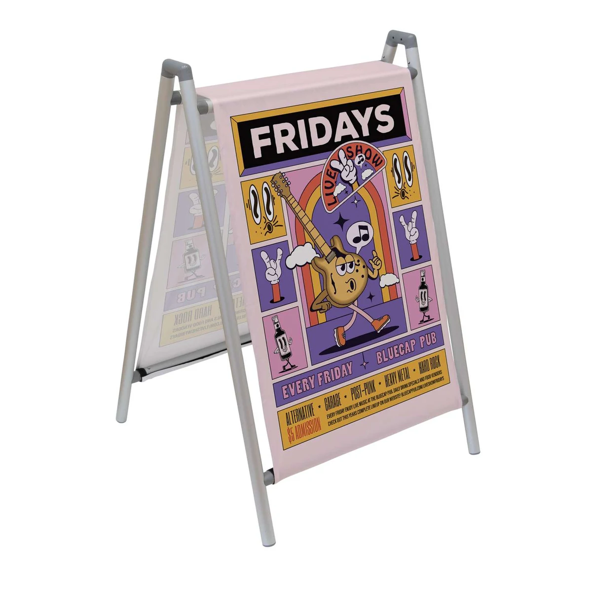 Galleria Fabric A-Frame Kit 1