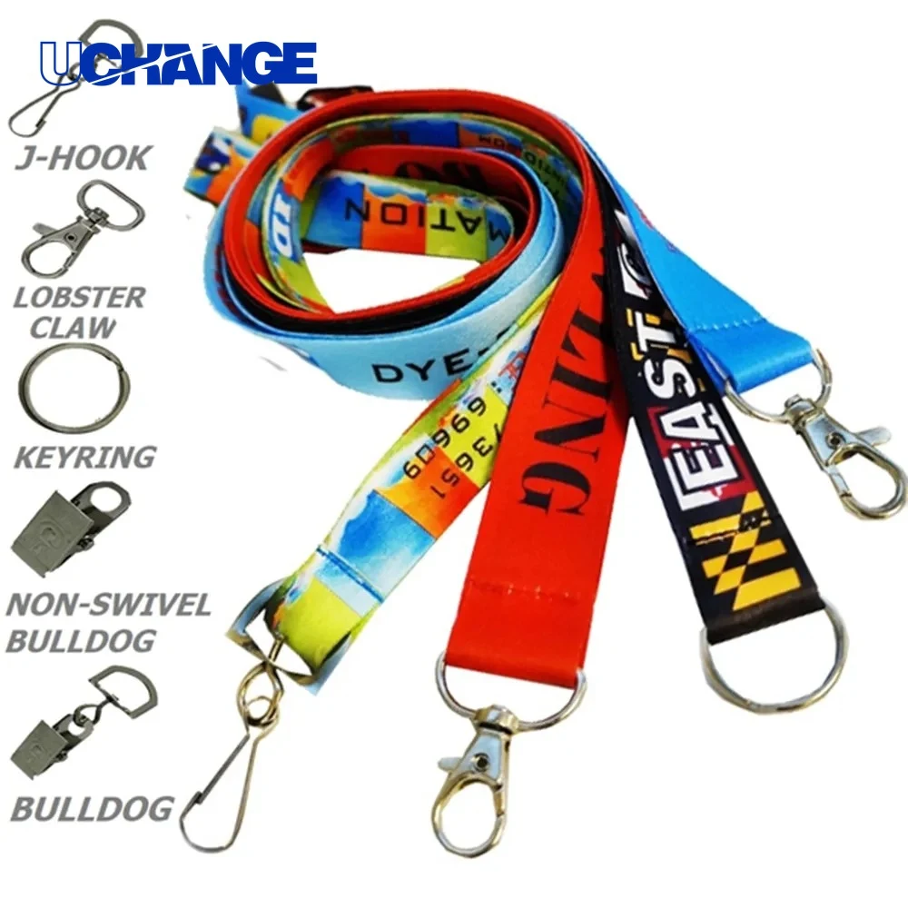 Custom Sublimation Lanyard with Badge Holder Event Use 1
