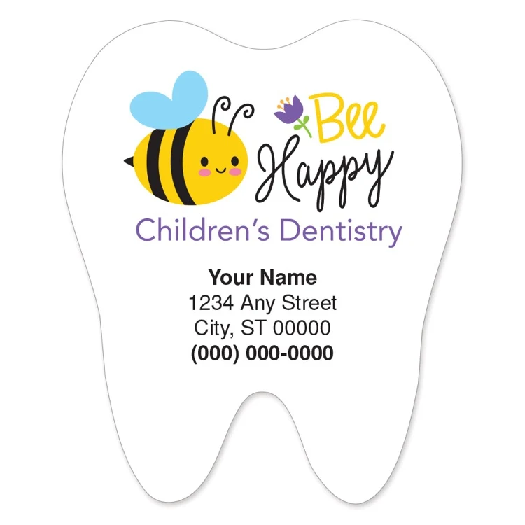 Tooth Die Cut Magnet (2.375" x 2.875") 1