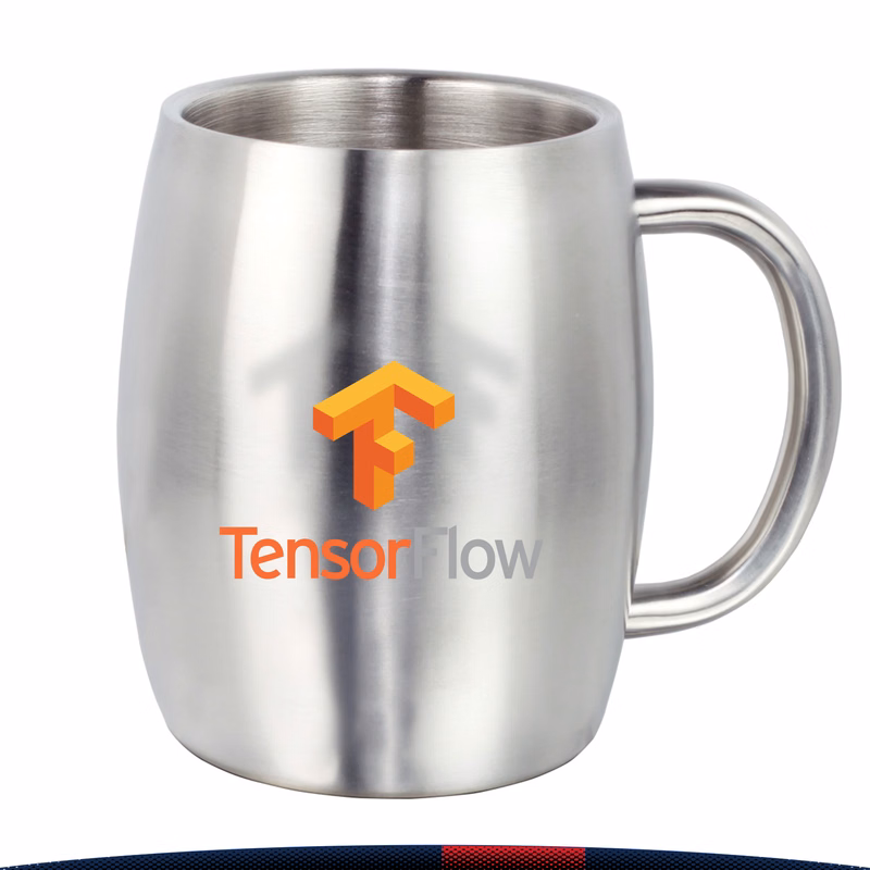 14 oz Stainless Steel Water Mugs with Handles