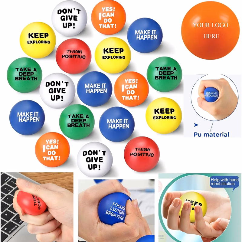 2.8" PU Stress Relief Balls