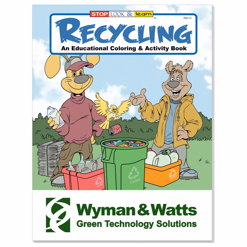 Coloring Book: Recycling