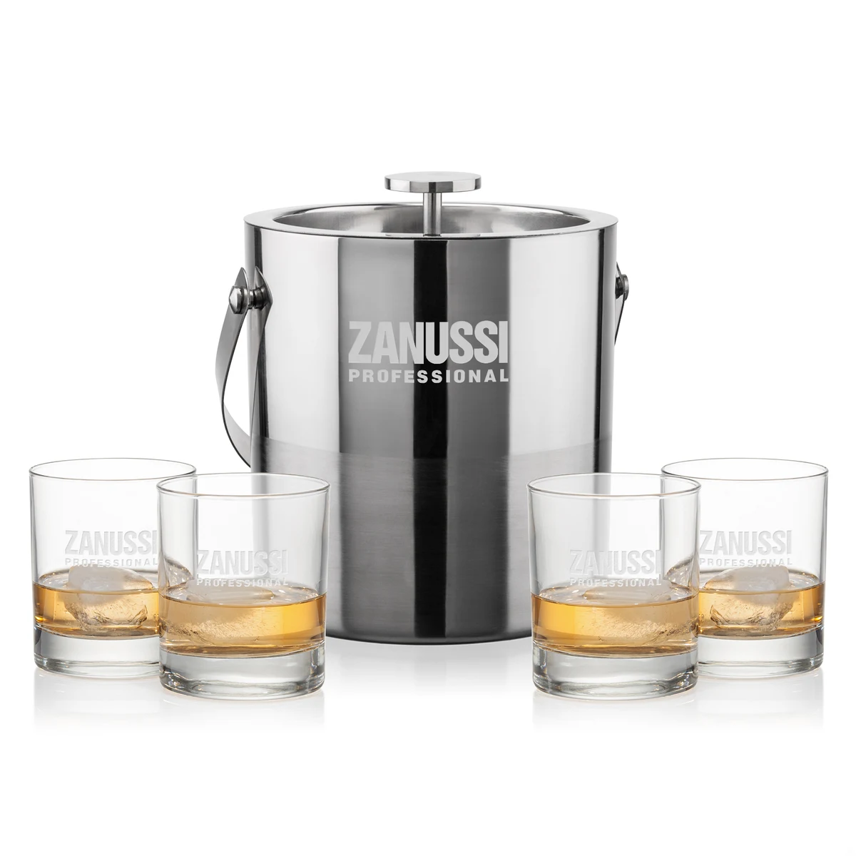 Catania Ice Bucket & Chelsea On-the-Rocks Set 1