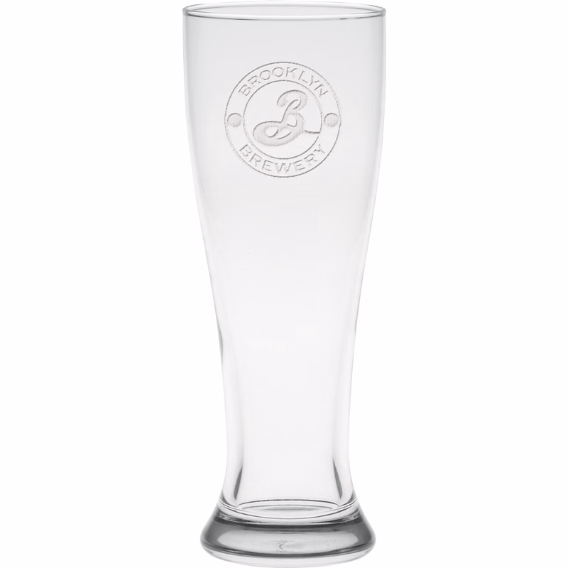 16 oz. Pilsner Glass - Deep Etched
