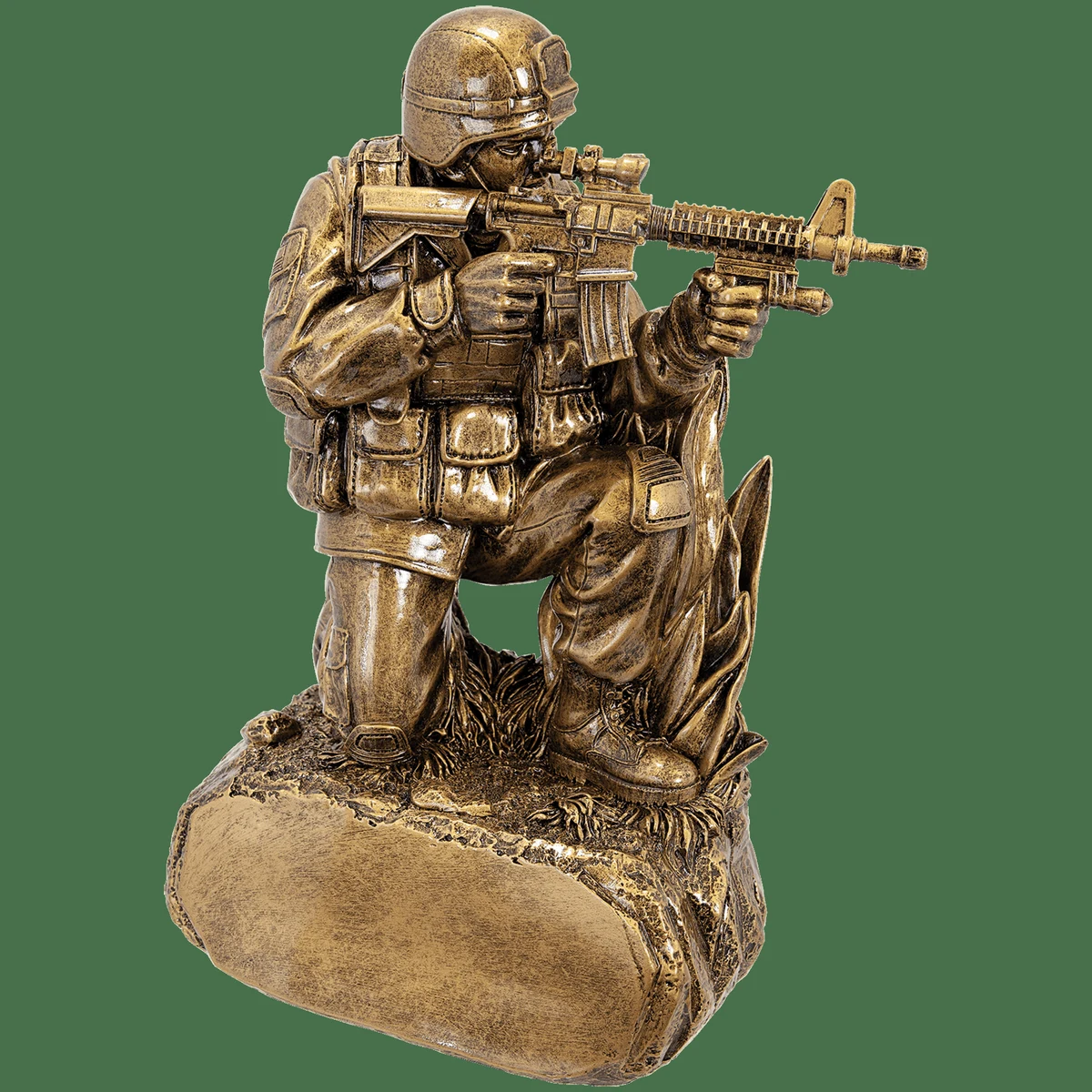 Antique Gold Military Resin 1