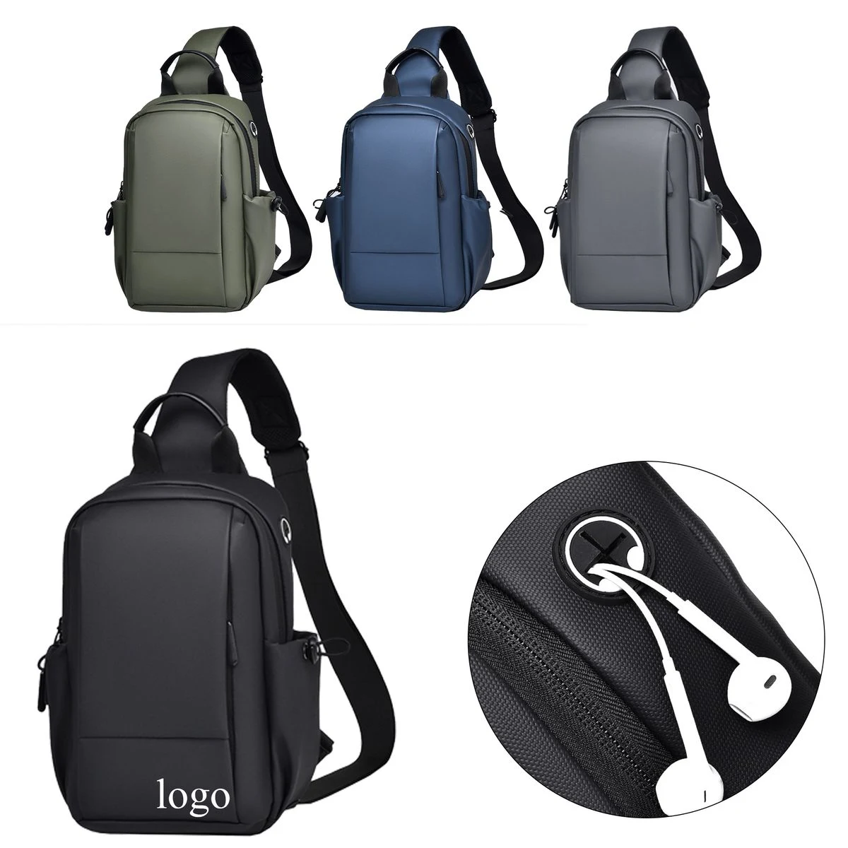 Minimal Travel Crossbody Chest Bag 1
