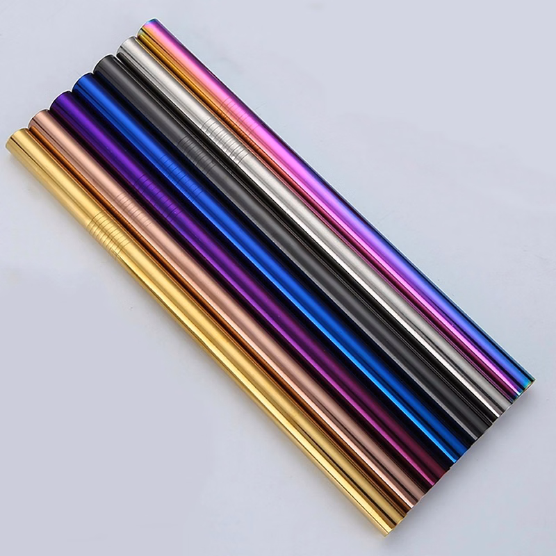 0.5" Wide Jumbo Reusable Boba Straw