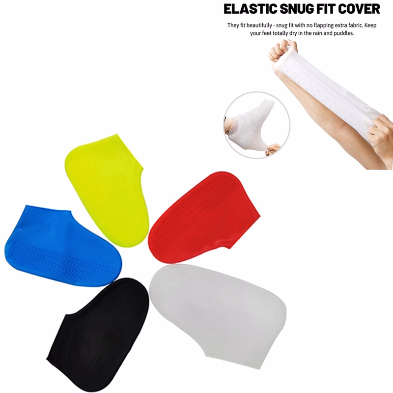 Elastic Silicone Waterproof Shoe Covers MOQ 100PCS