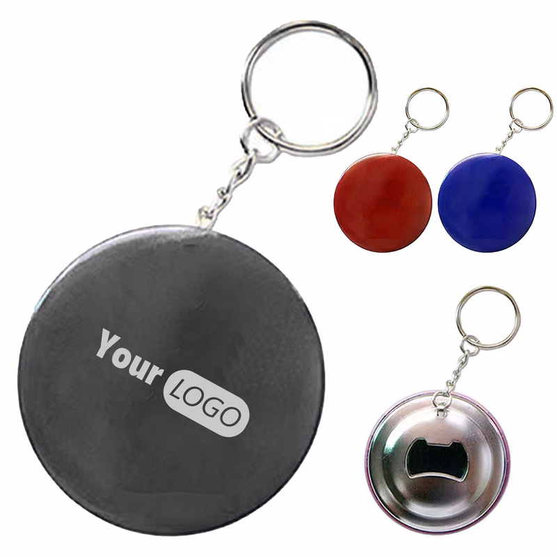 Aluminum Alloy Compact Bottle Opener Keychain For Convenience