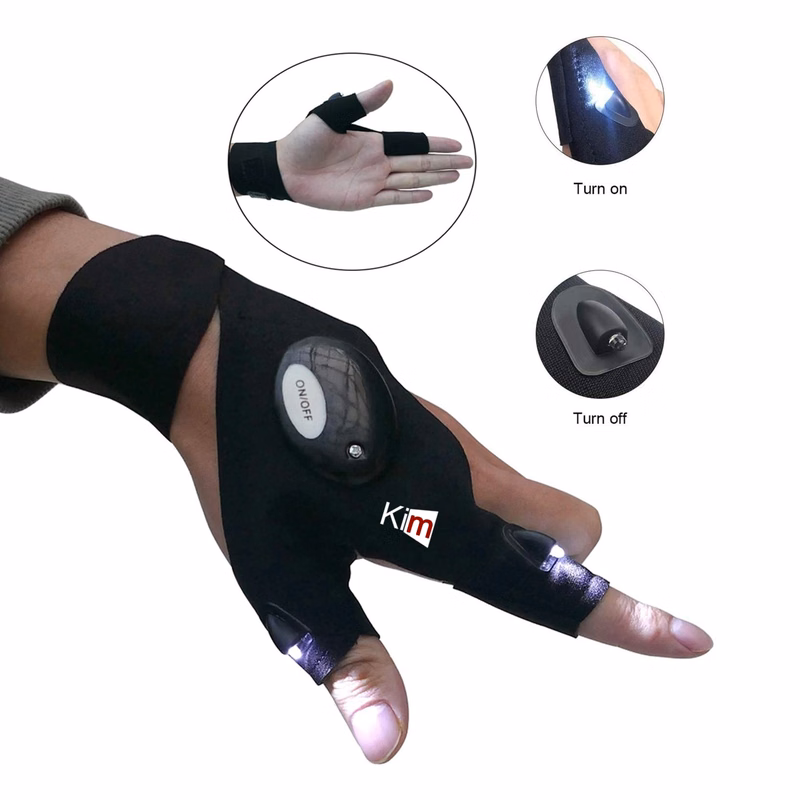 Outdoor Lighting Riding Gloves