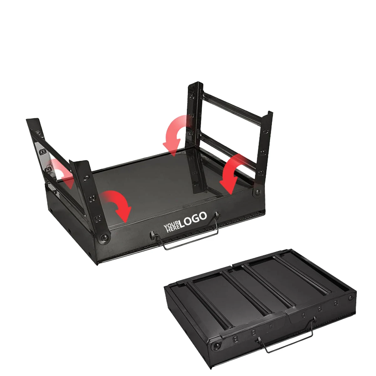 Heavy-Duty Iron Camping Grill 1