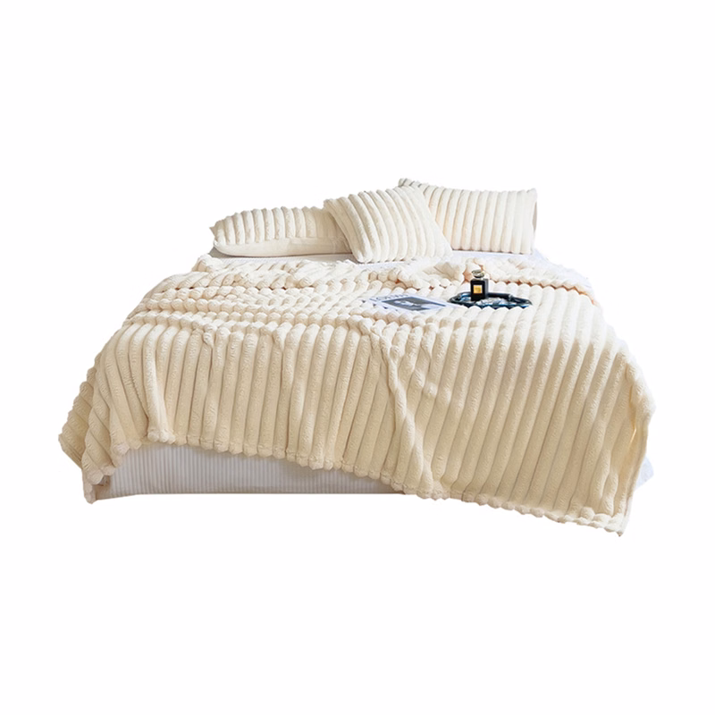 Light Luxury Rabbit Fur Blanket