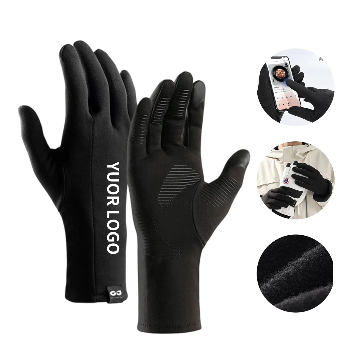 Winter Touchscreen Ski Gloves 1