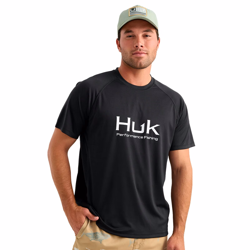 Huk® Men's Weekend Angler Short Sleeve Shirt with Custom Logo