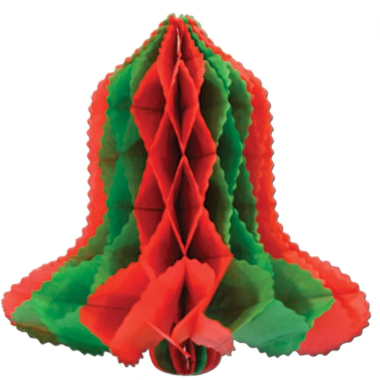 Tissue Bells - Red Green 12" 1