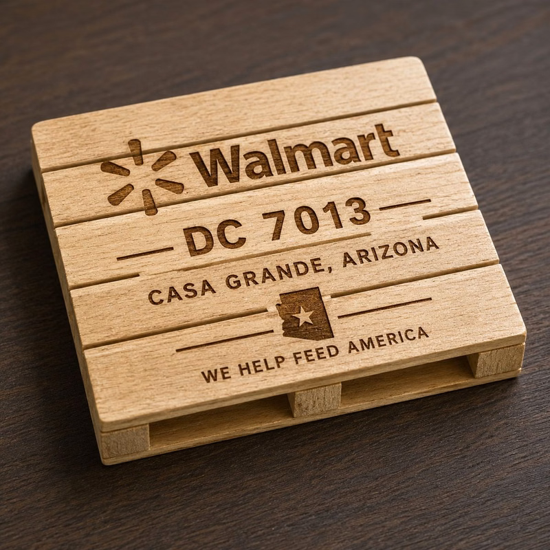 Wood Pallet Coaster