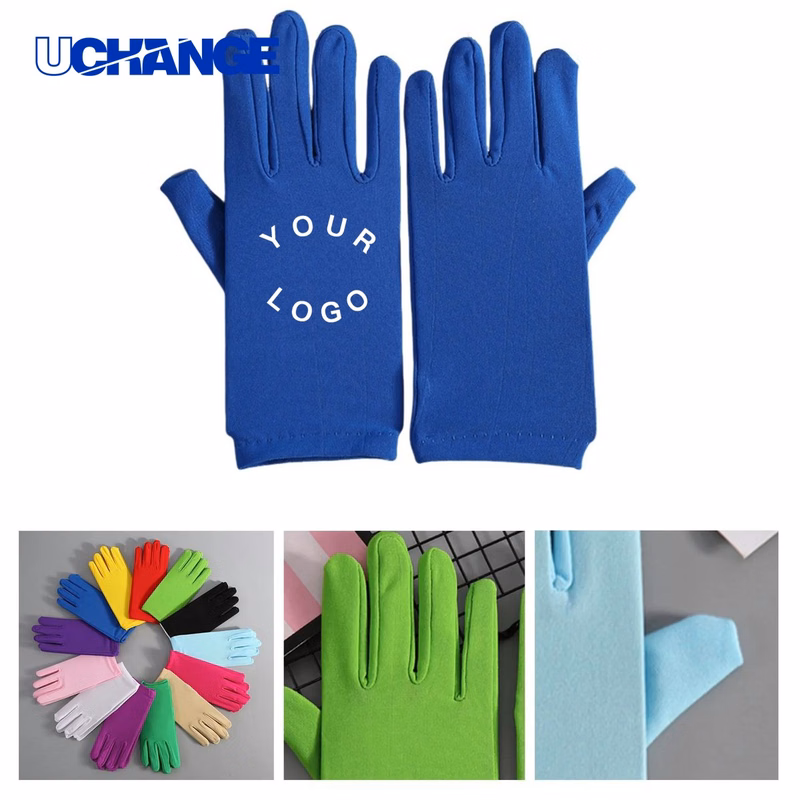 Polyester Elegant Evening Formal Gloves for Formal Events