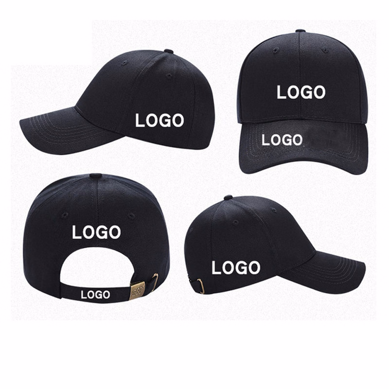 6 Panel Adjustable Unisex Sports Baseball Cap Dad Hats