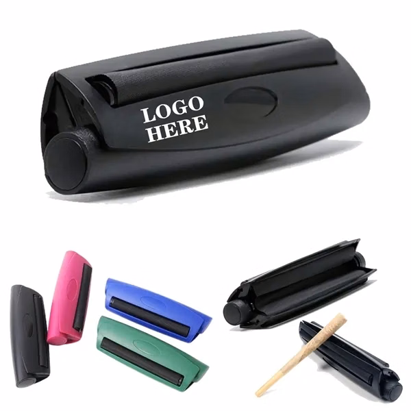 Custom Portable Plastic Cigarette Cone Roller — Handheld Rolling Simplifier