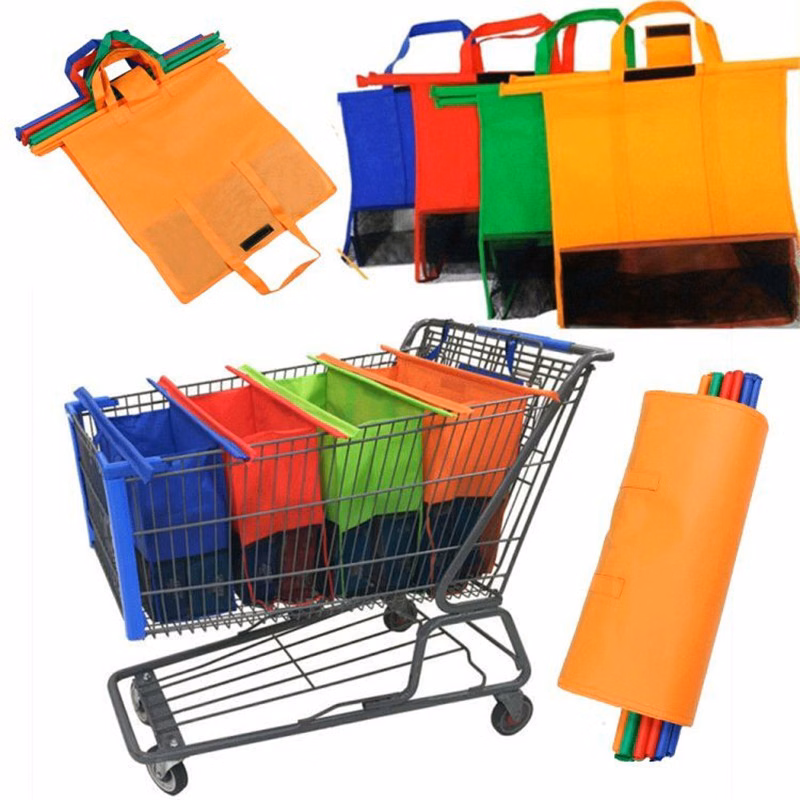 Trolley Supermarket Shopping Cart Bag