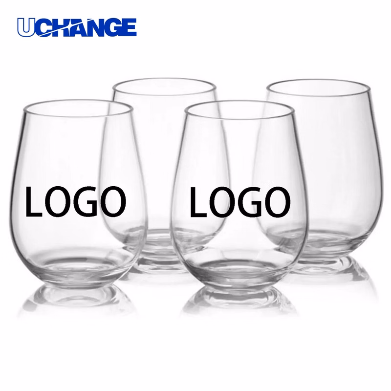 8oz Plastic Footless Egg Cup Drinkware for Desserts & Table Service
