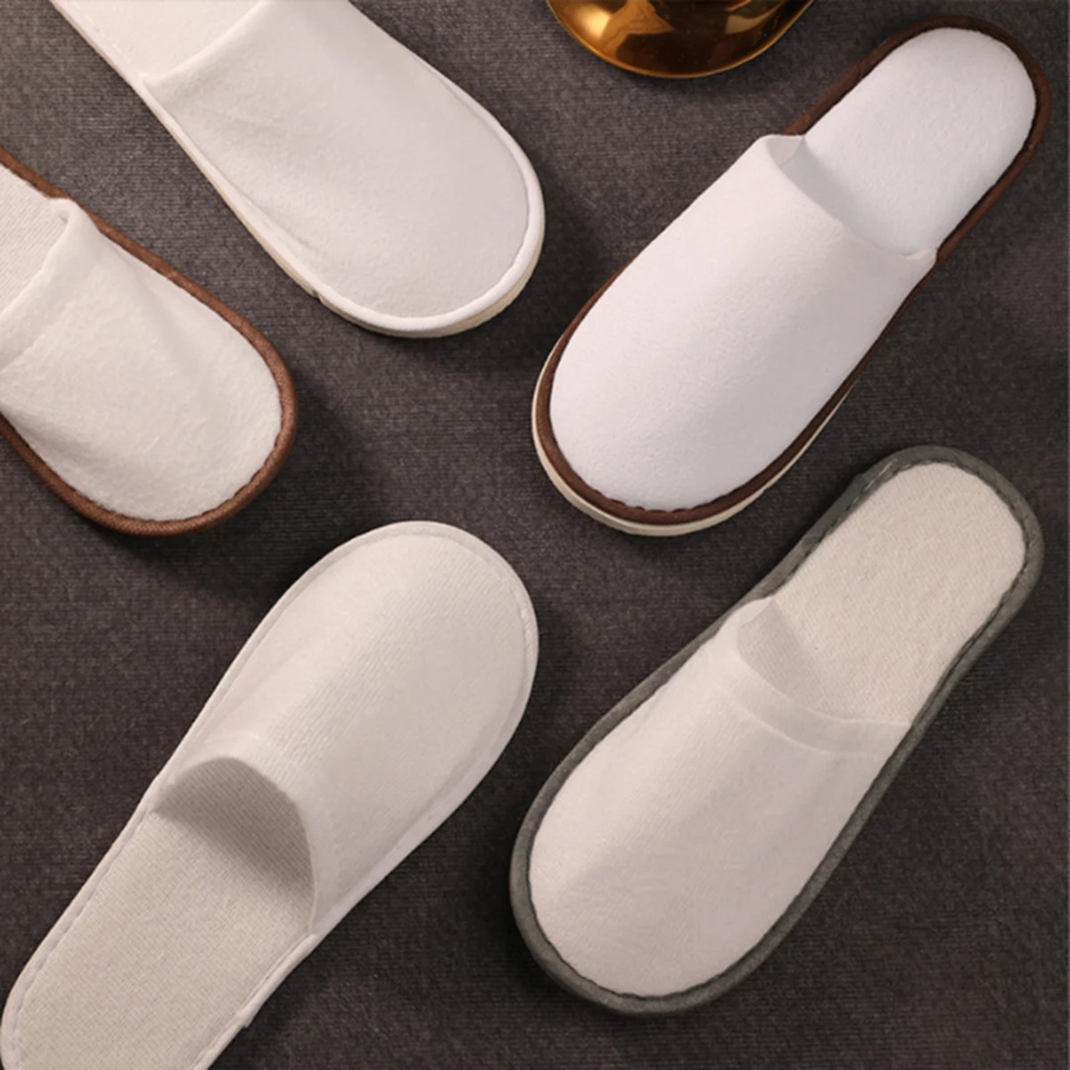 White Slippers 1
