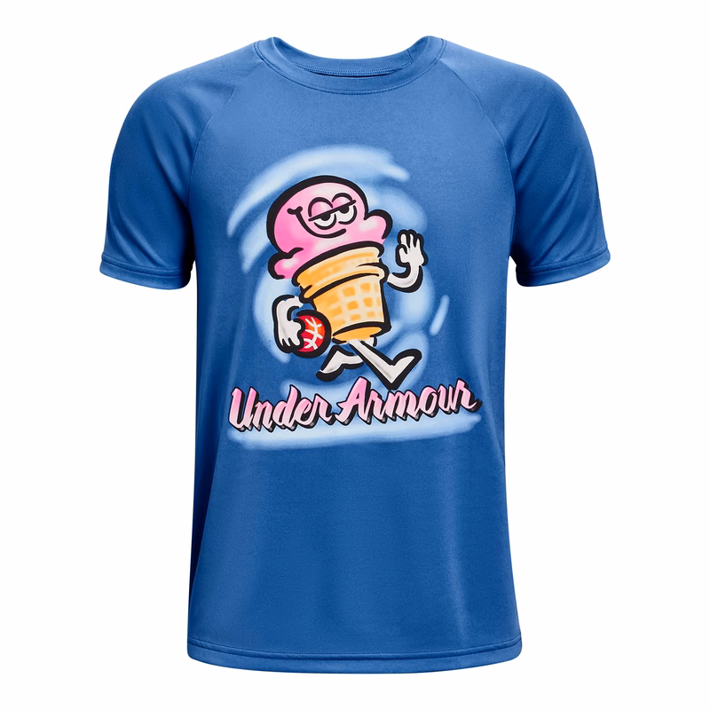 Boys' UA Tech Ice Cream Dude Short Sleeve